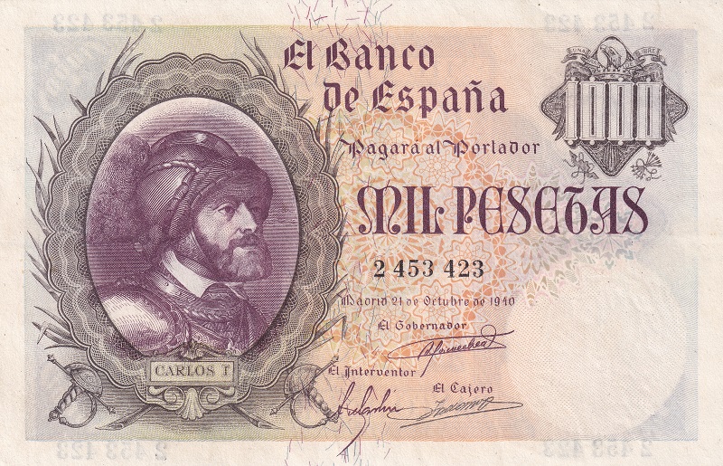 Billete 1940